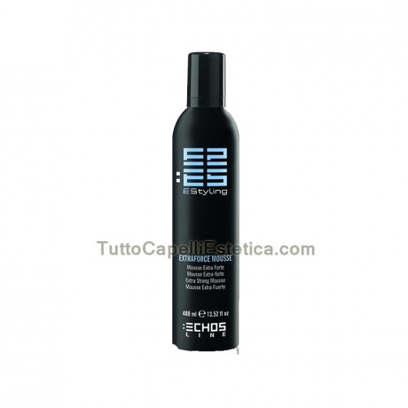 36/5000 EXTRAFORCE MOUSSE MOUSSE EXTRA STRONG 400ML ECHOSLINE